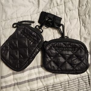 Mz wallace link pouches and cuff large medium black